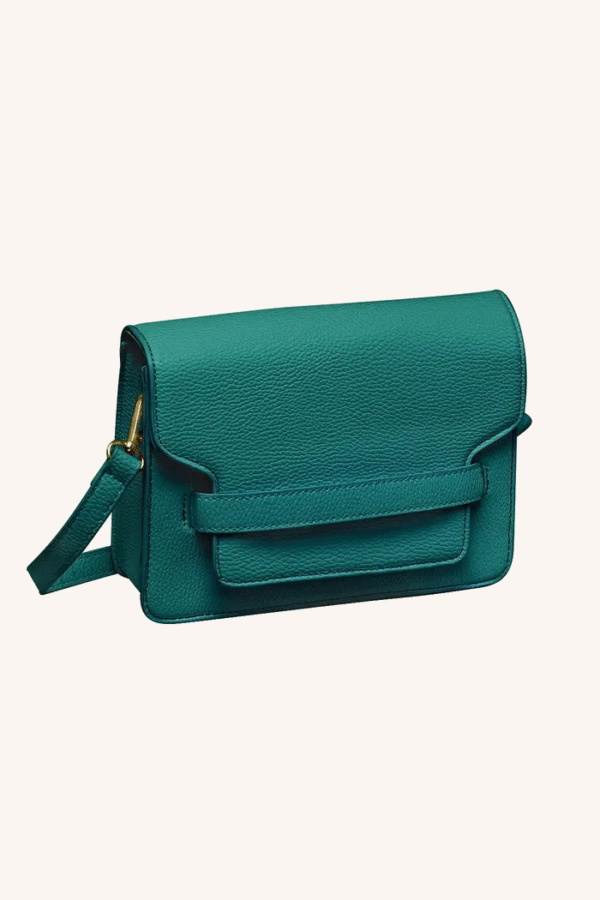 Sac à bandoulière vert canard