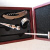 COFFRET EN BOIS, SET SOMMELIER